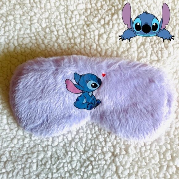 NWT Stitch Plush Sleep Eye Mask - Picture 2 of 3